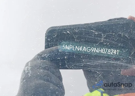 2022 Hyundai Elantra Sel z USA, uszkodzony, nr VIN 5NPLN4AG9NH078241